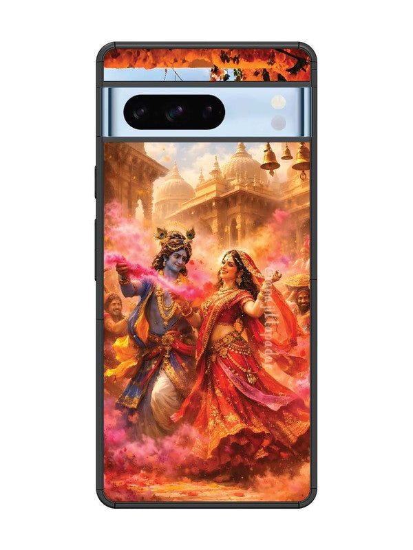 Google Pixel 8 Pro Radha Krishna Playing Holi