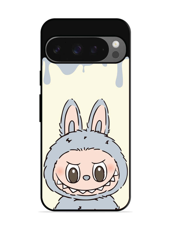 Google Pixel 9 Labubu Closeup Blue