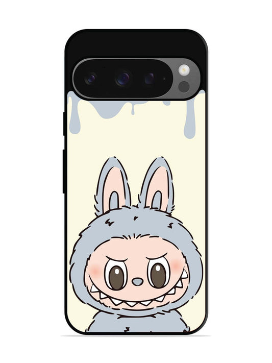 Google Pixel 9 Labubu Closeup Blue