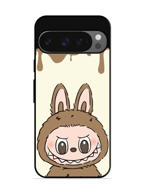 Google Pixel 9 Labubu Closeup Chocolate