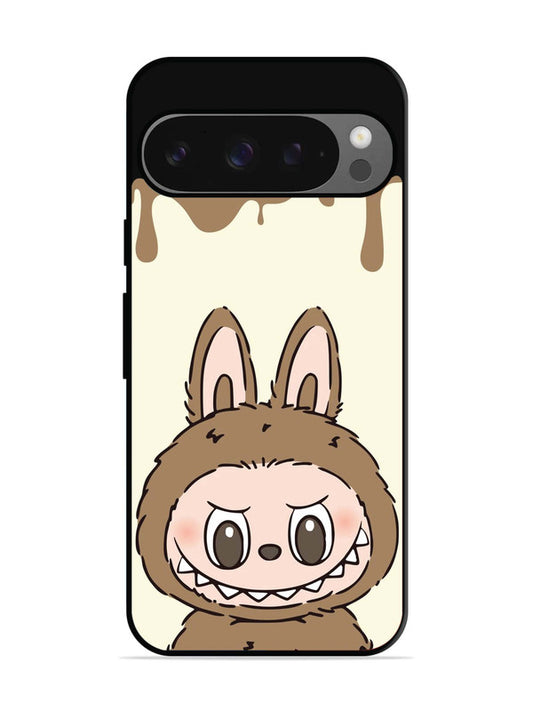 Google Pixel 9 Labubu Closeup Chocolate