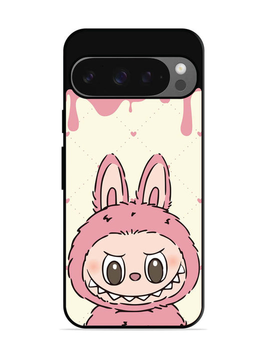 Google Pixel 9 Labubu Closeup Pink