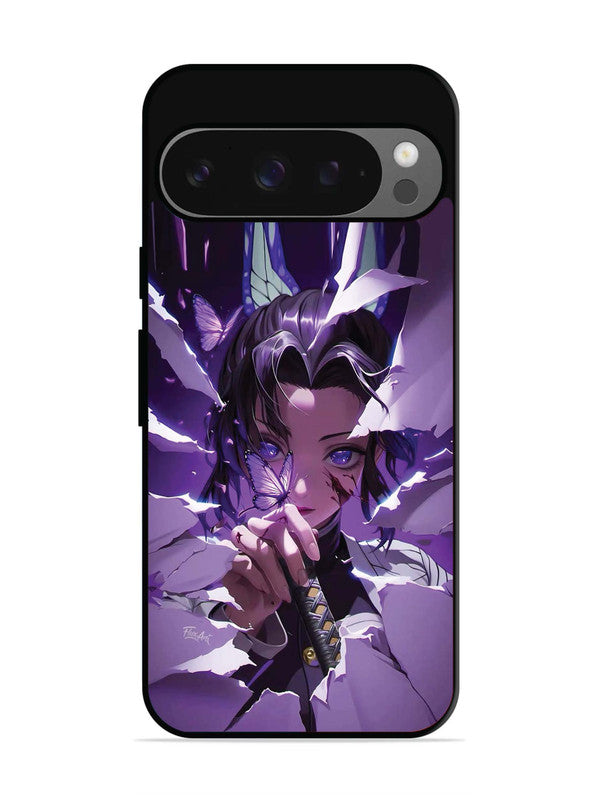 Google Pixel 9 Purple Butterfly Hashira