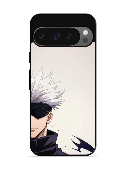 Google Pixel 9 White Hair Sorcerer Satoru Gojo