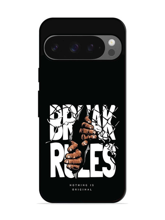 Google Pixel 9 Break Rules Gritty Typography Art