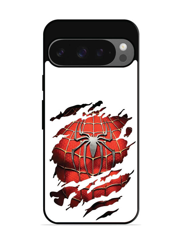 Google Pixel 9 Spider man iconic sign