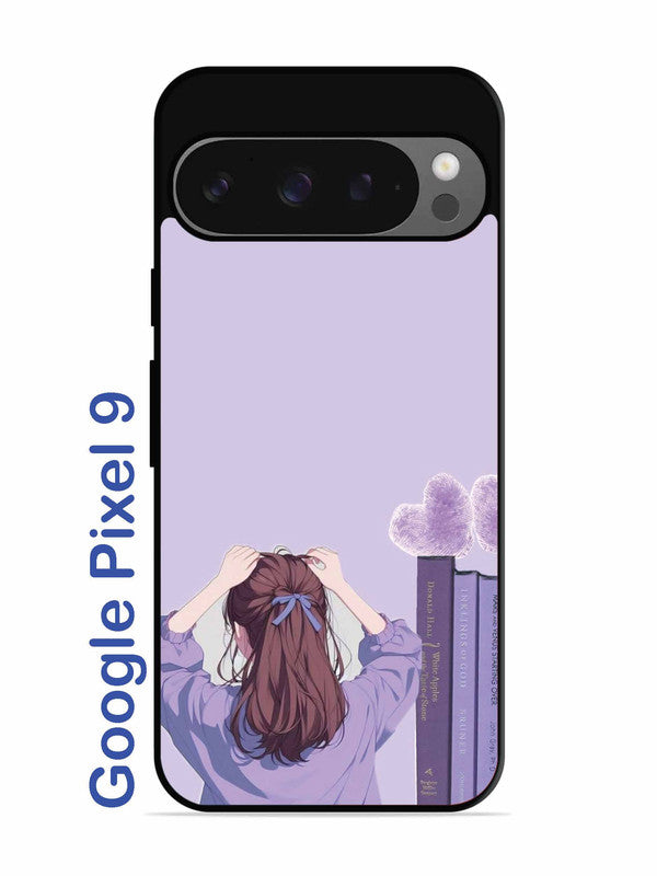 Google Pixel 9 Cute girl hairs
