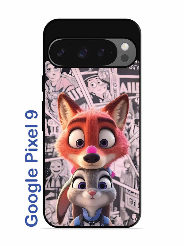 Google Pixel 9 Cute Nick wilde and judy hopps 2