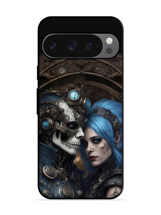 Google Pixel 9 Skeleton & Devil Girl