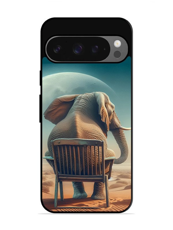 Google Pixel 9 Baby Elephant om chair
