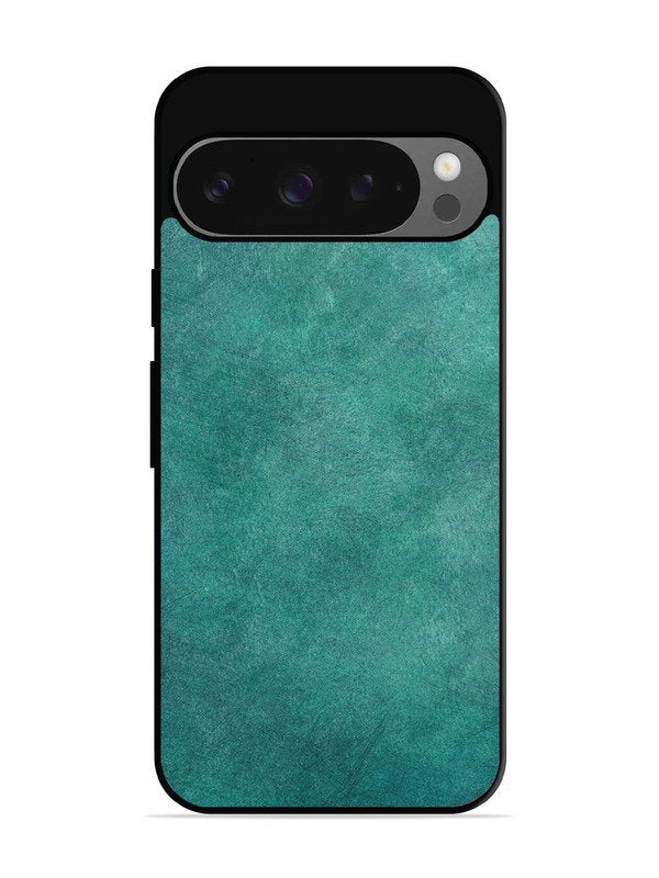 Google Pixel 9 Jungle green with Scratches Marble