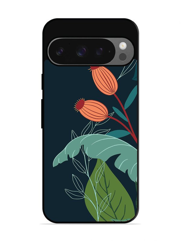 Google Pixel 9 Plant Illustration