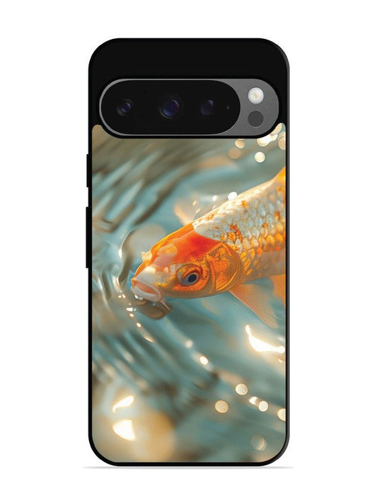 Google Pixel 9 gold-fish-animal