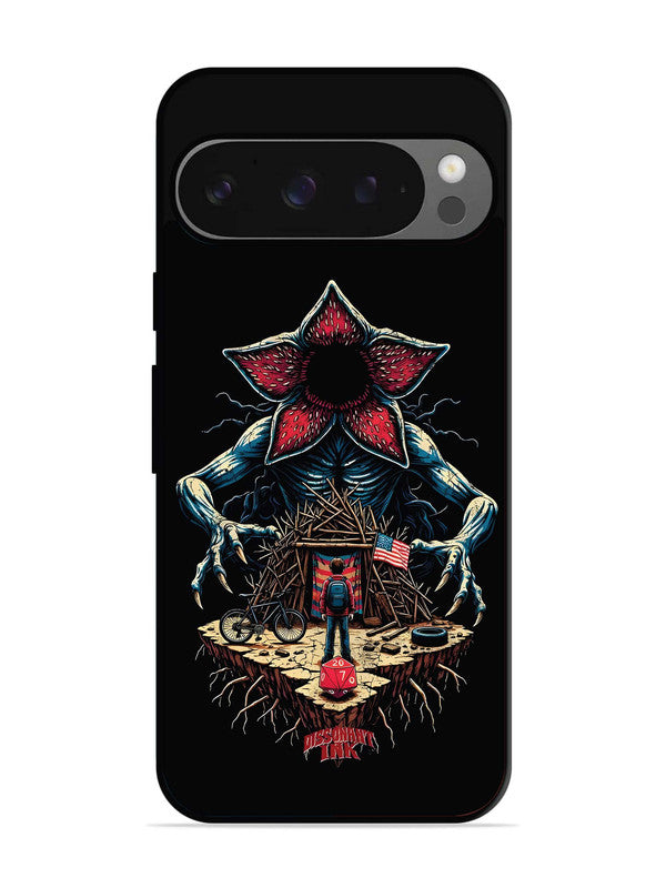 Google Pixel 9 Pro | 2D Metal | Stranger Things demogorgon | GO-P9P-411