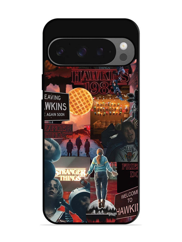 Google Pixel 9 Pro | 2D Metal | Stranger Things Hawkins | GO-P9P-417