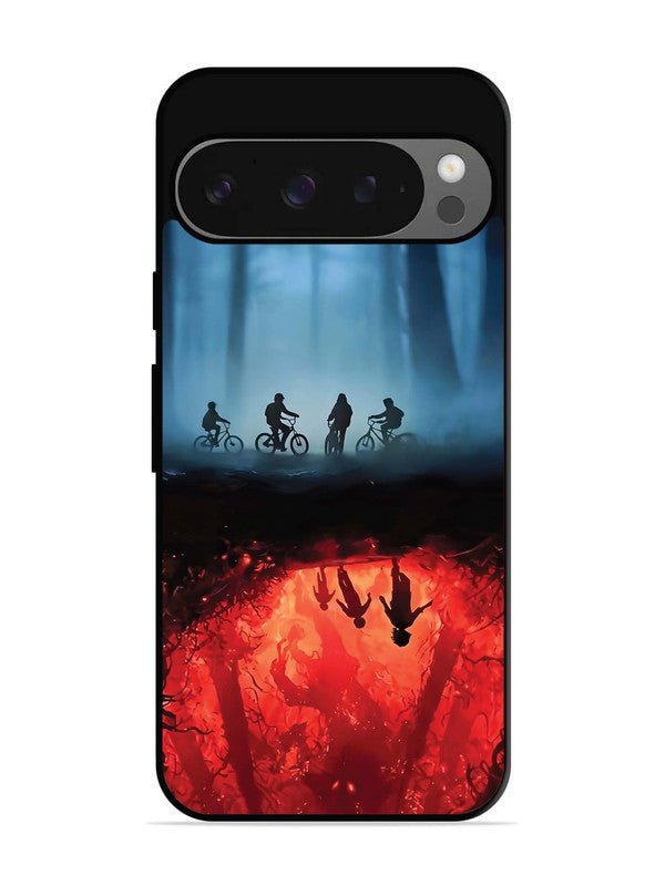 Google Pixel 9 Pro | 2D Metal | Stranger Things Upside down | GO-P9P-421