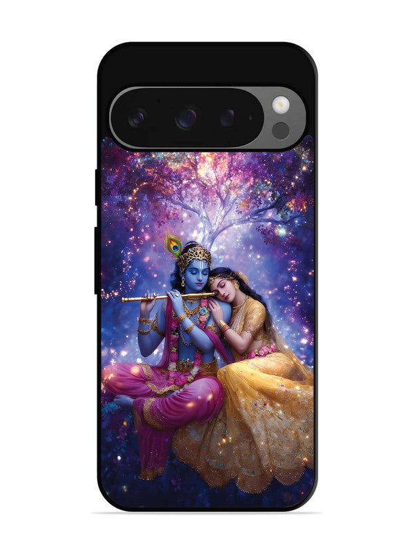 Google Pixel 9 Pro Radha Krishna Enjoying Flute