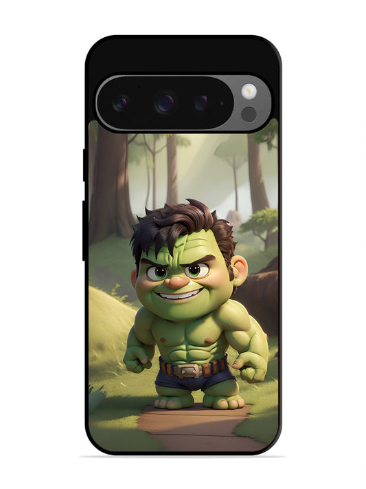 Google Pixel 9 Pro cute baby hulk