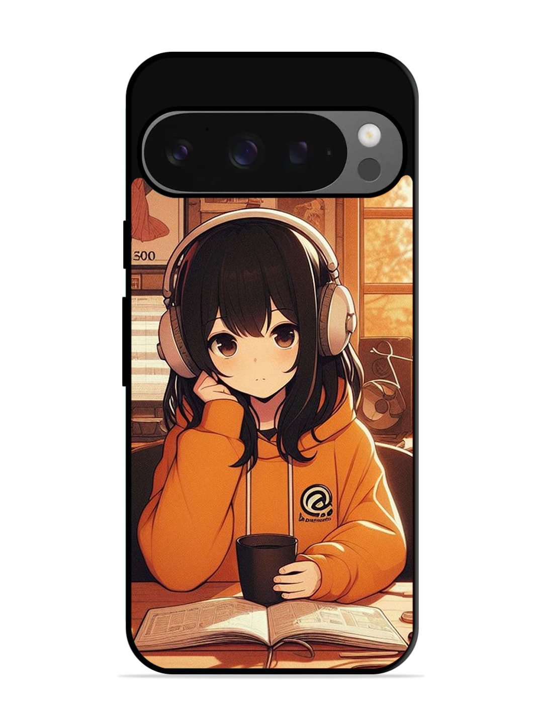 Google Pixel 9 Pro Cute Girl listening Music