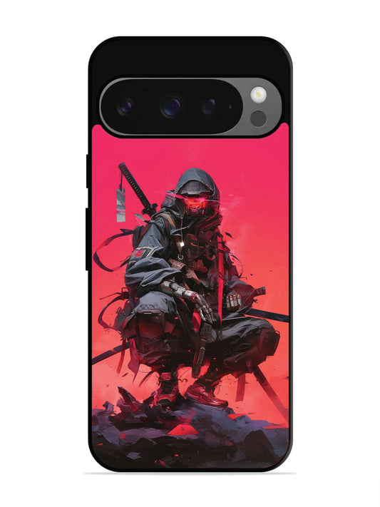 Google Pixel 9 Pro Cyberpunk Ninja Katana