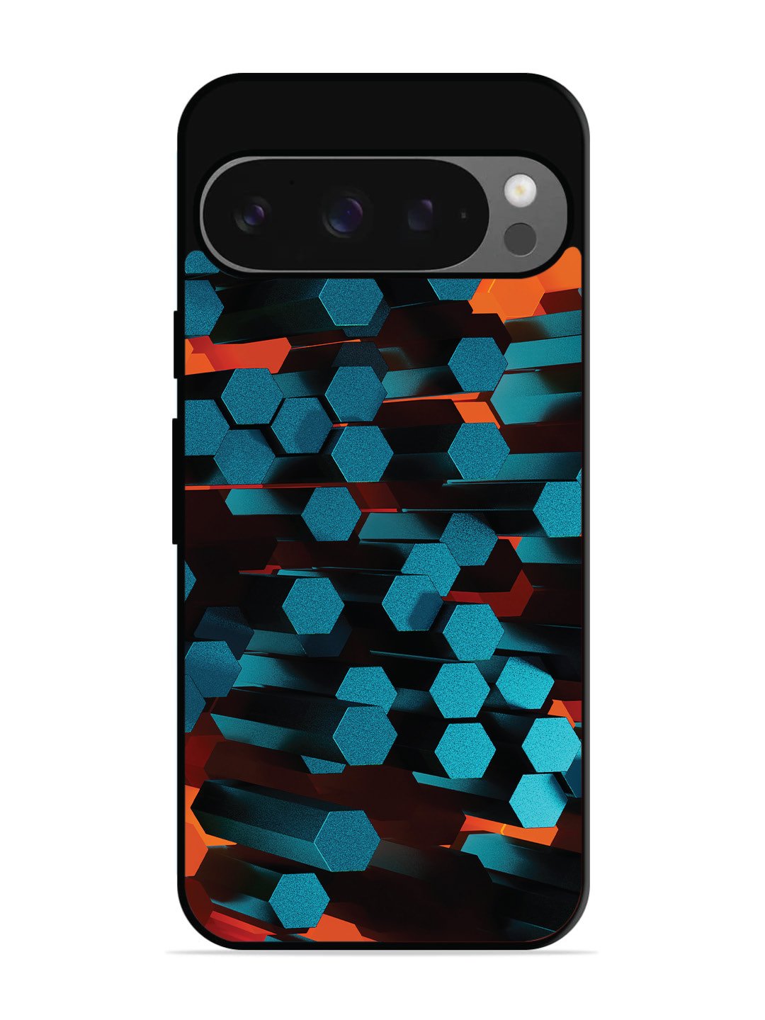 Google Pixel 9 Pro Hexagon 3D Abstract
