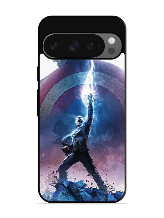 Google Pixel 9 Pro captain-america-thor-hammer-lightning
