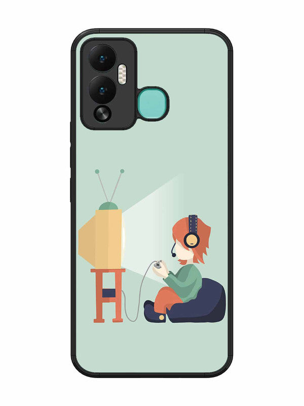 Infinix Hot 12 Play Kid Playing Game