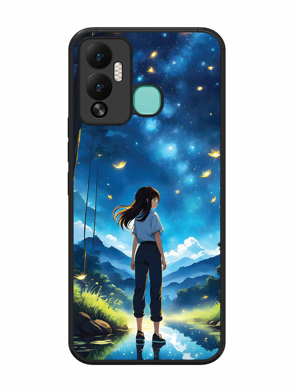 Infinix Hot 12 Play Girl In Beautiful Forest