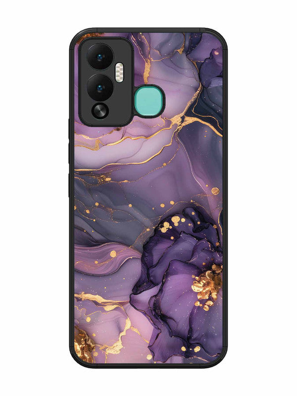 Infinix Hot 12 Play Royal Orchid Theme Marble