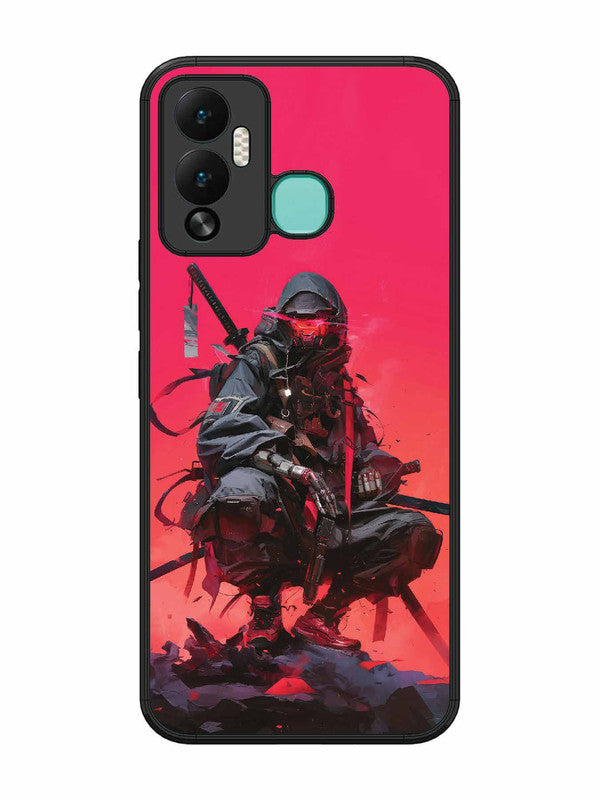 Infinix Hot 12 Play Cyberpunk Ninja Katana