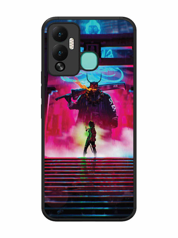 Infinix Hot 12 Play Cyberpunk Yokai Monster