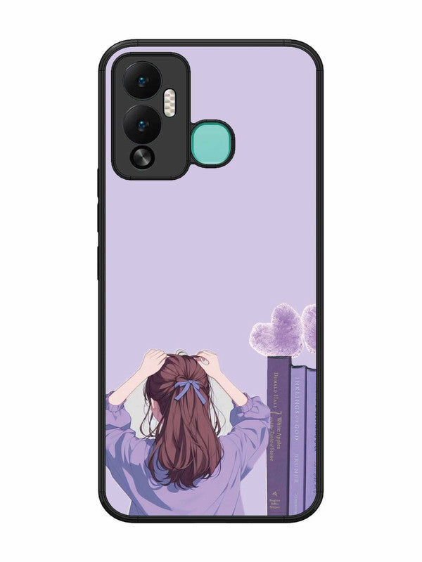 Infinix Hot 12 Play Cute girl hairs