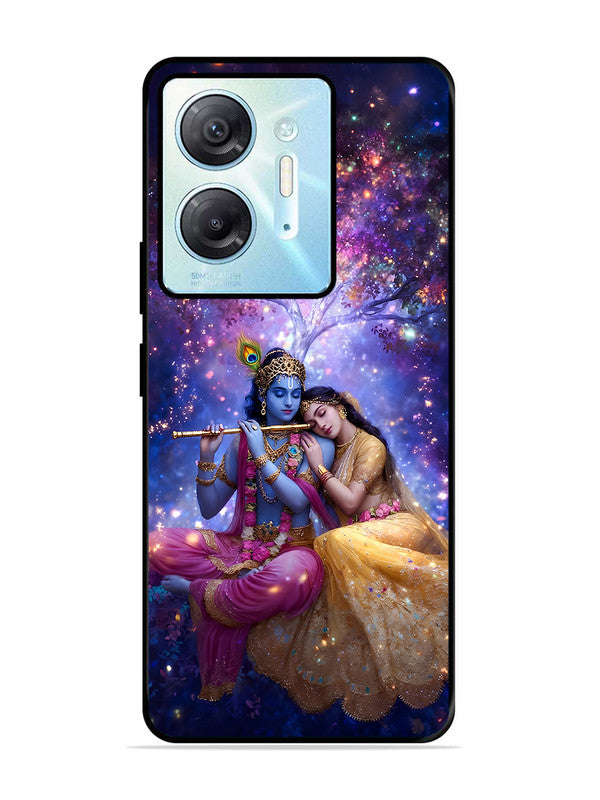 Infinix Hot 30 4G | 2D Metal | Radha Krishna Enjoying Flute | IN-H30-459