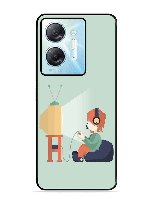 Infinix Hot 30 5G Kid Playing Game