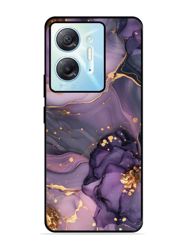 Infinix Hot 30 5G Royal Orchid Theme Marble