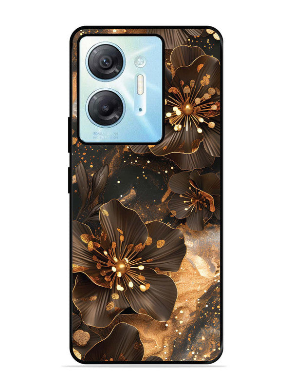 Infinix Hot 30 5G Golden Flowars