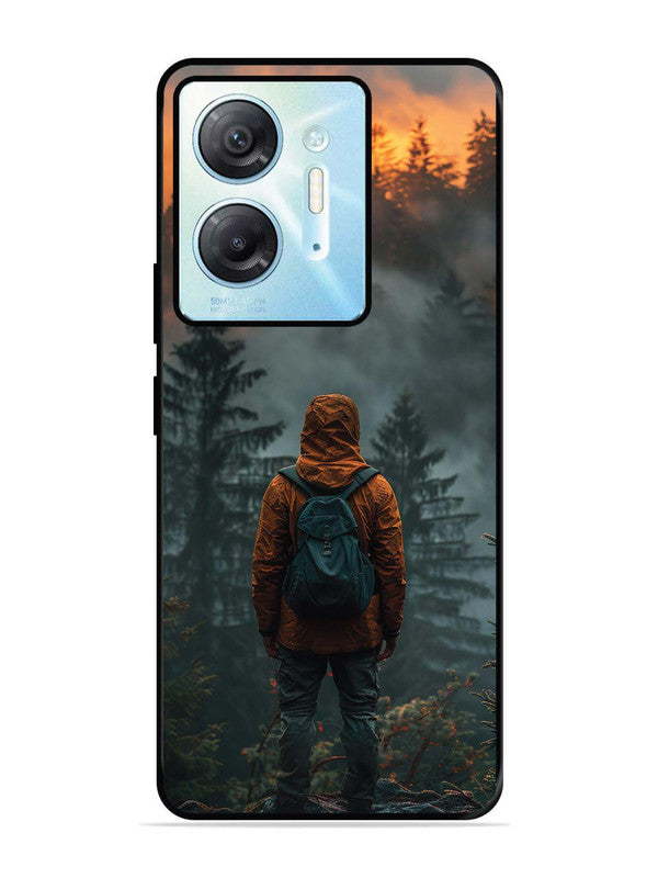 Infinix Hot 30 5G Alone in Forest