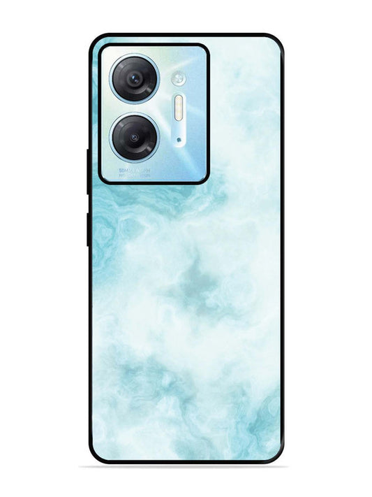 Infinix Hot 30 5G Light Blue with White Ocean Marble