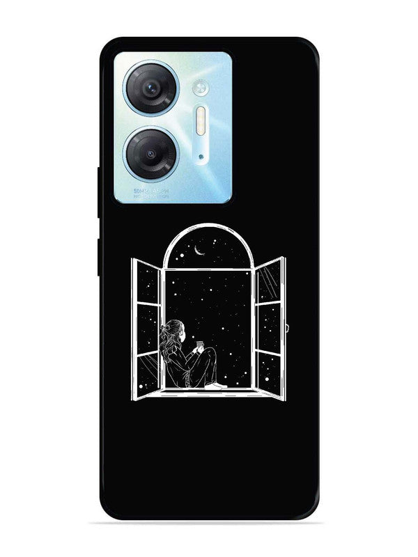 Infinix Hot 30 5G Little Girl on Window