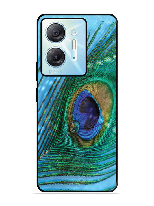 Infinix Hot 30 5G A drop on Peacock Feather