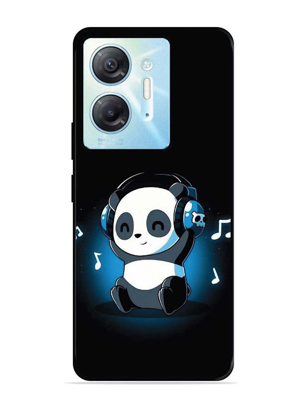 Infinix Hot 30 5G Panda Listening Music