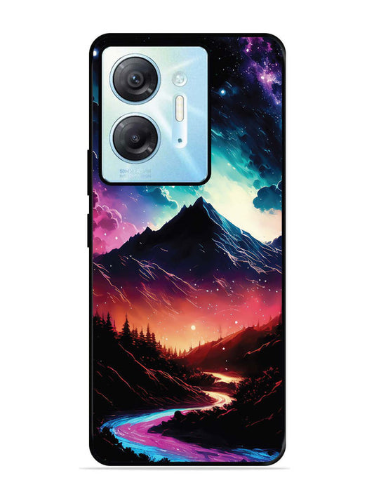 Infinix Hot 30 5G mountain-valley-Colorful-cloud-at-night