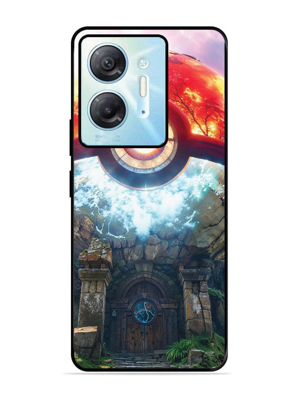 Infinix Hot 30 5G Cartoon-ball-house-anime