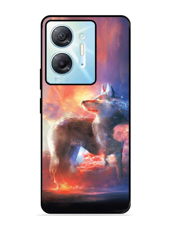 Infinix Hot 30 5G wolf-fantasy-animal