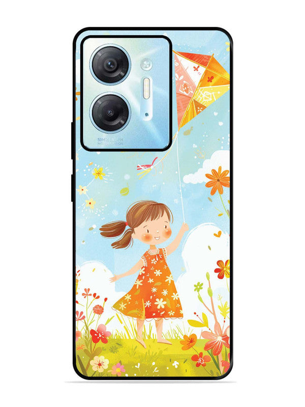Infinix Hot 30 5G Little Girl Kite Flying