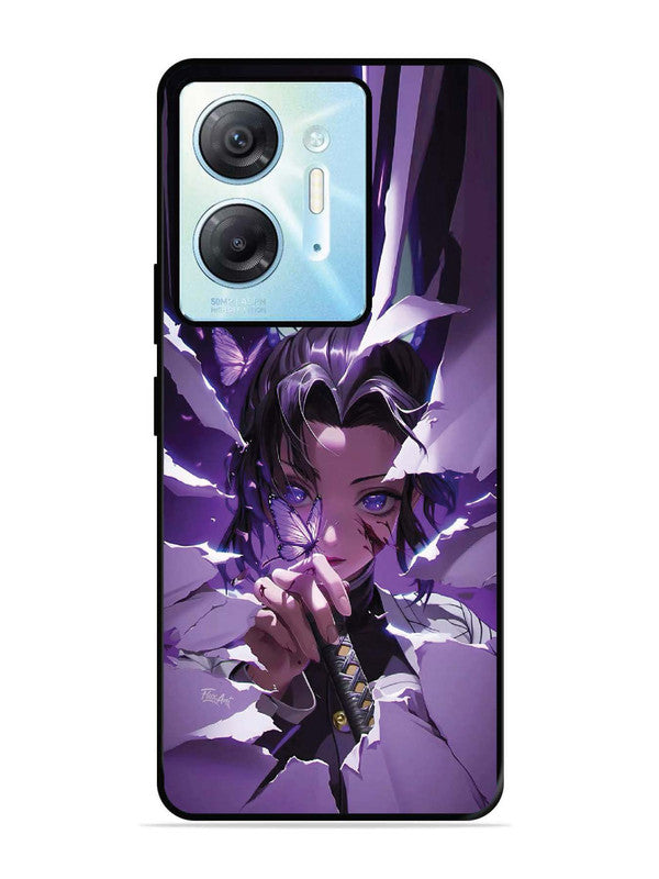 Infinix Hot 30 5G Purple Butterfly Hashira