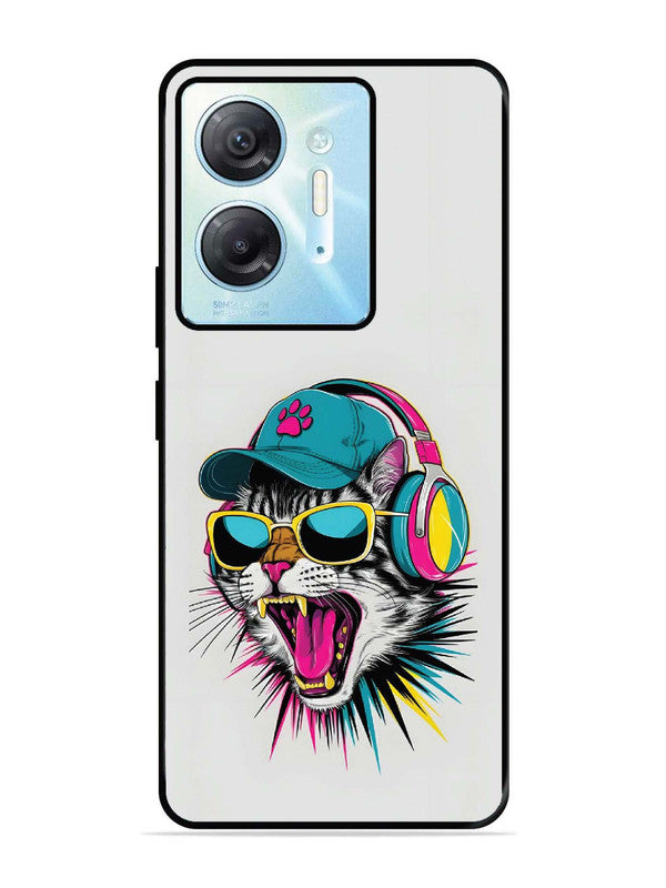 Infinix Hot 30 5G Neon Pop Art DJ Cat Vibe