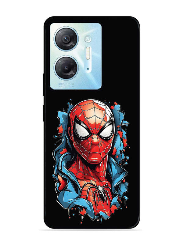 Infinix Hot 30 5G Spider man street art style