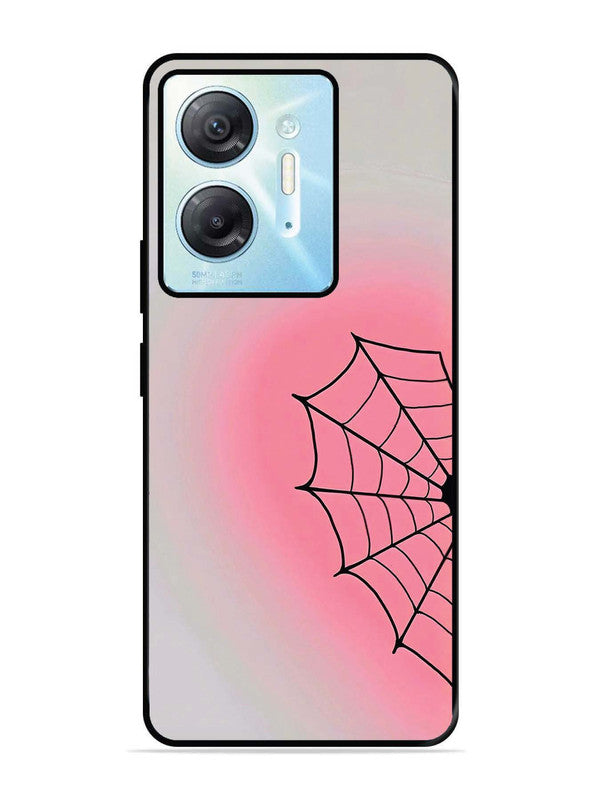 Infinix Hot 30 5G Spider Web Heart for Girl