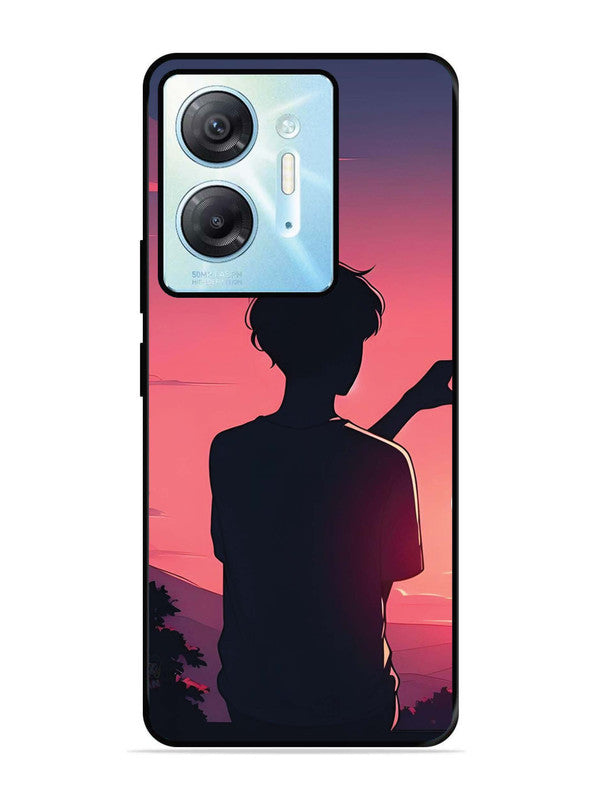 Infinix Hot 30 5G Love Heart with Hand Boy